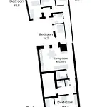 Elvis Apartment/11 Beds/6 Bedrooms/riga Old Town ريغا